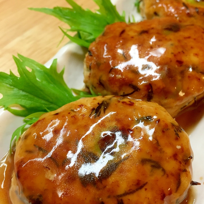 豆腐 ひじき入り ヘルシーつくね 和風餡で美味 レシピ 作り方 By Aka Ru 楽天レシピ